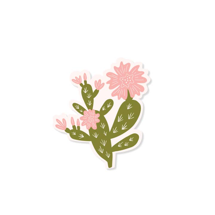 Prickly Pear - Vinyl Sticker for wholesale by Odd Daughter Paper Co.