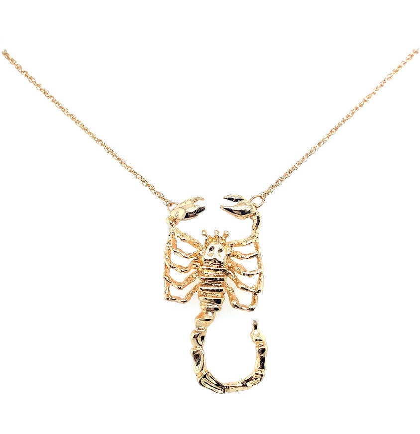 MORDEKAI - Wholesale Pendant/Charm Necklace - ♏ Scorpio (Scorpion) Necklace