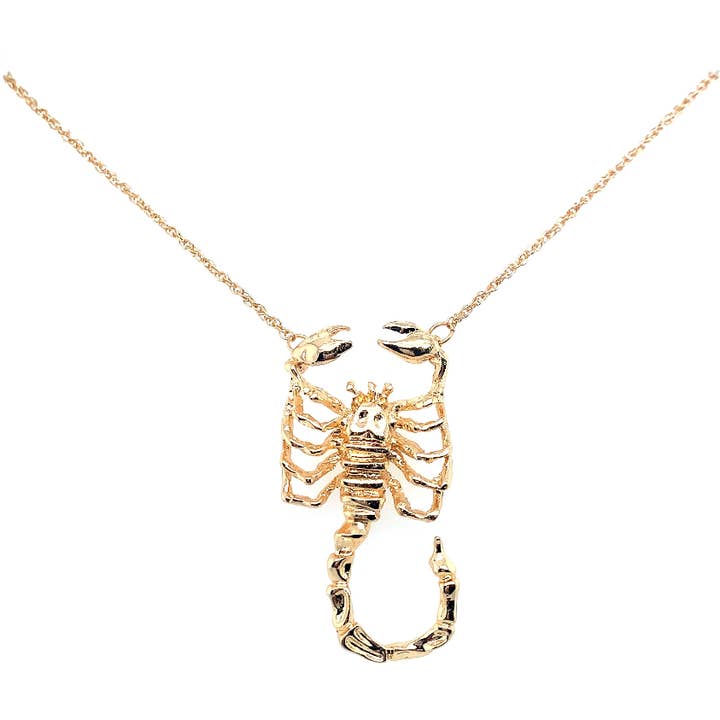 MORDEKAI - Wholesale Pendant/Charm Necklace - ♏ Scorpio (Scorpion) Necklace0