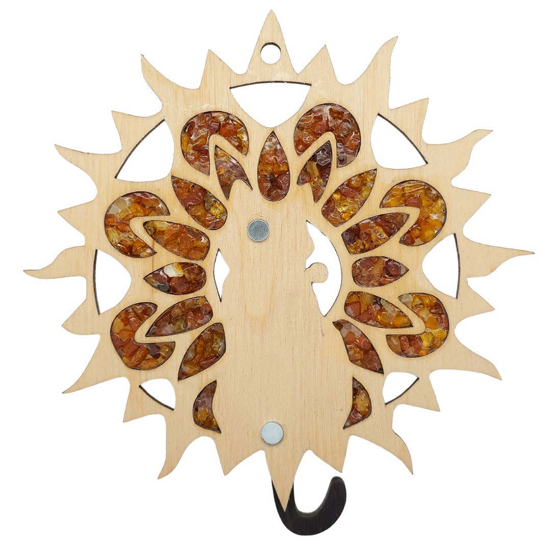 Amberman - Wholesale Suncatcher - Cat Amber Suncatcher/Magnet 11 cm2
