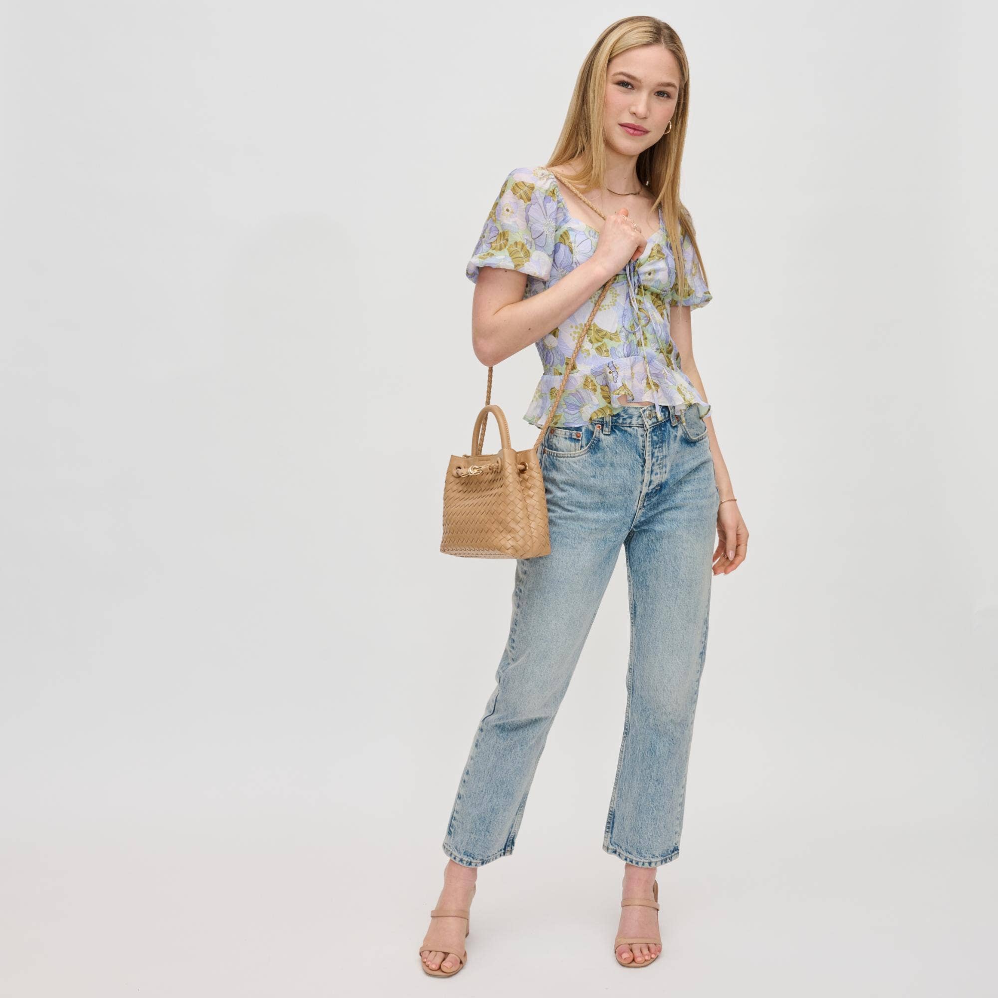 Urban Expressions – bolsa tiracolo - Mulher por atacado – Bolsa Transversal Blakely em Couro Vegano Trançado18