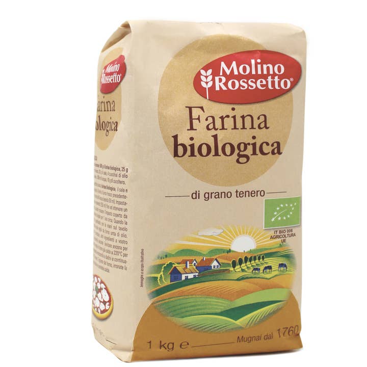 Molino Rossetto - Wholesale Flour - ORGANIC SOFT WHEAT FLOUR - 1 KG
