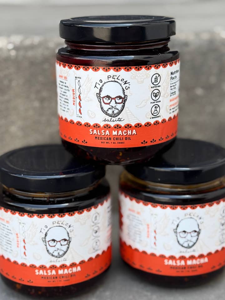 Tio Pelón’s Salsa Macha for wholesale by Tio Pelon's Salsita