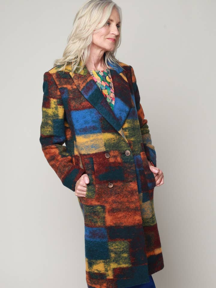 MADOM GEOMETRISK ORANGE för wholesale av MADE IN SENS