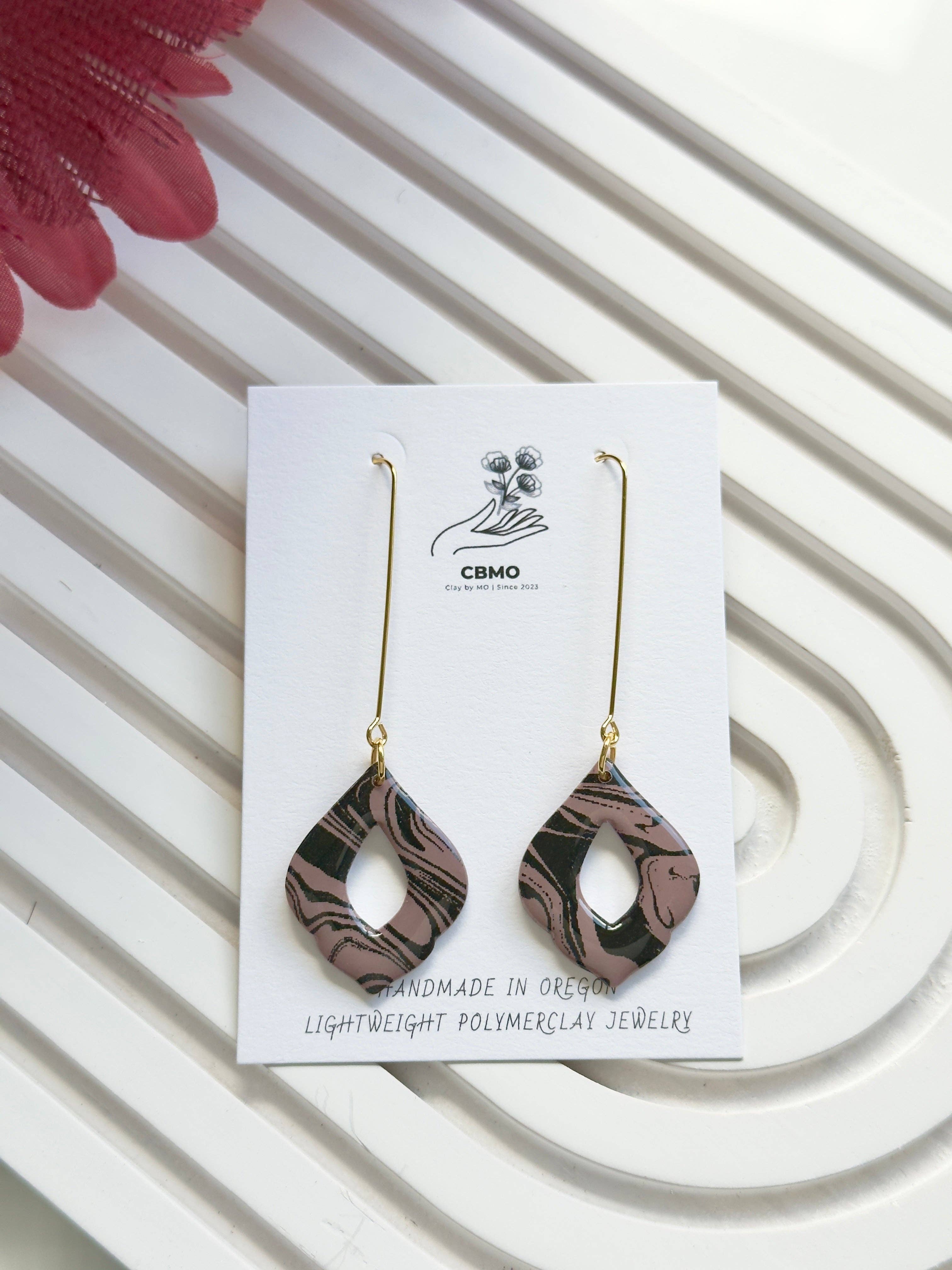 ClaybyMO - Wholesale Dangle Earrings - Floral Drop Dangles(Limited Edition)1