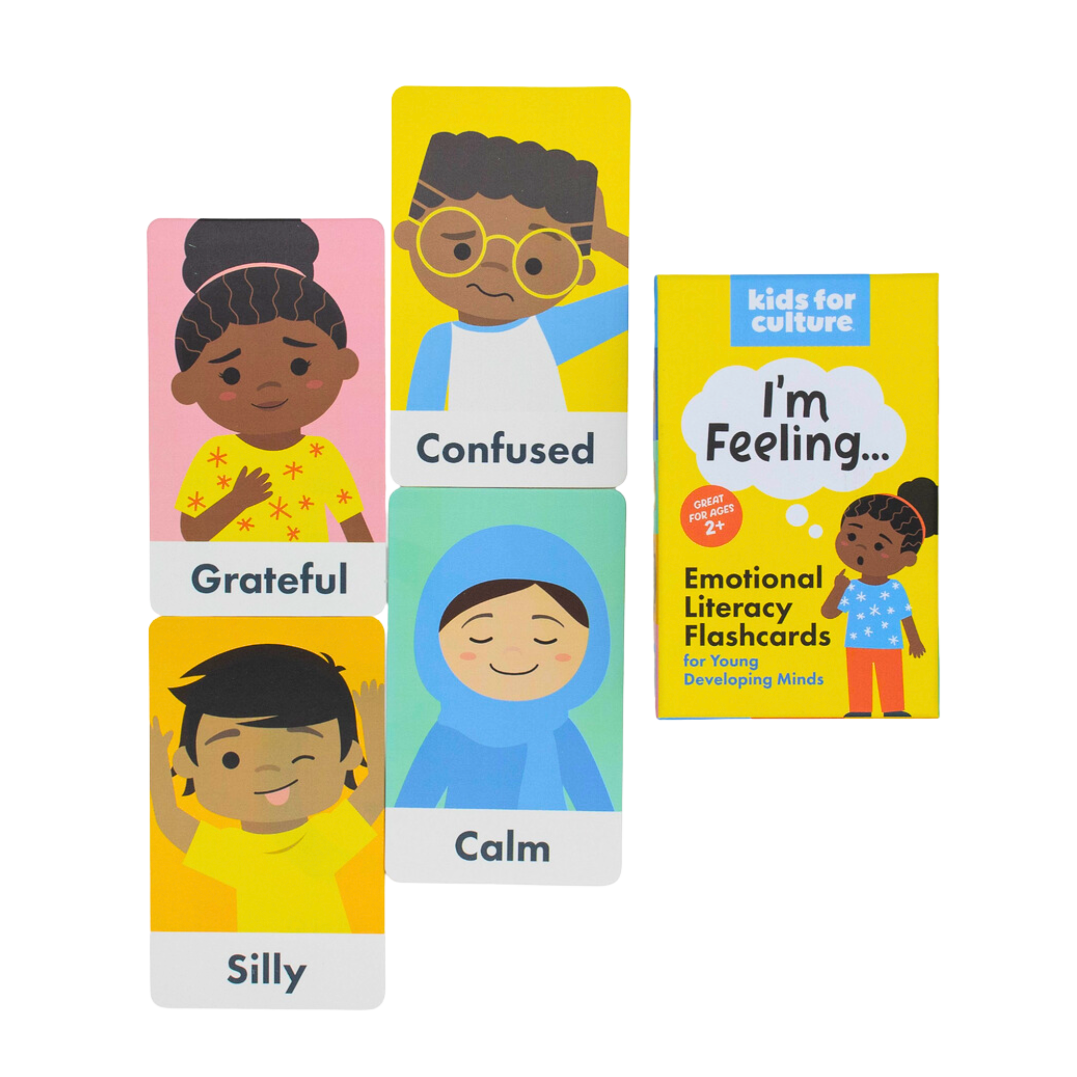 Kids For Culture - Wholesale Learning Cards - Kids & Baby - I'm Feeling...Emotional Literacy Flashcards3
