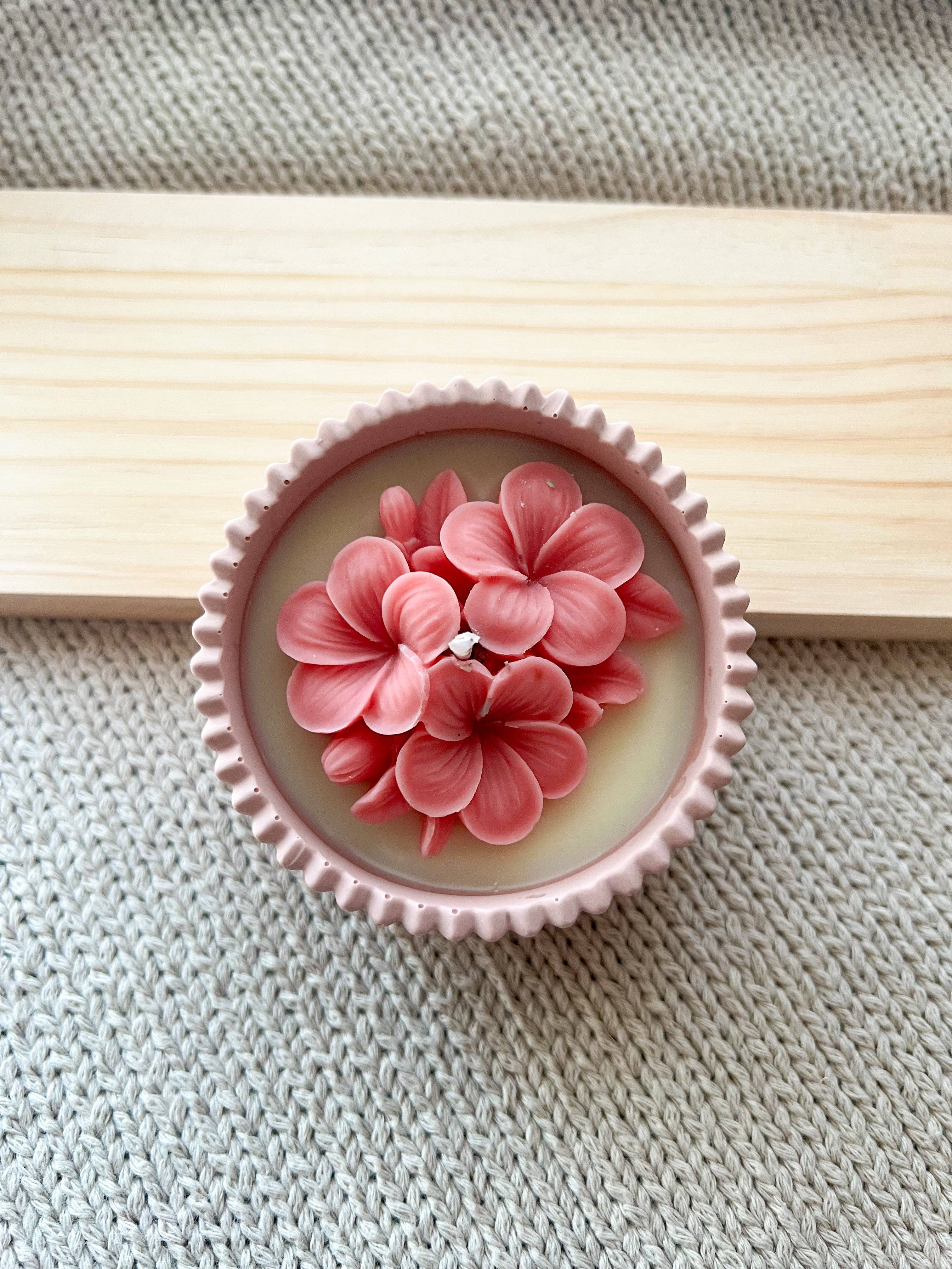 Mísis Handmade Home decor - Vente Bougies originales - Bougie en Cire de Soja - Hortensia | 90g2