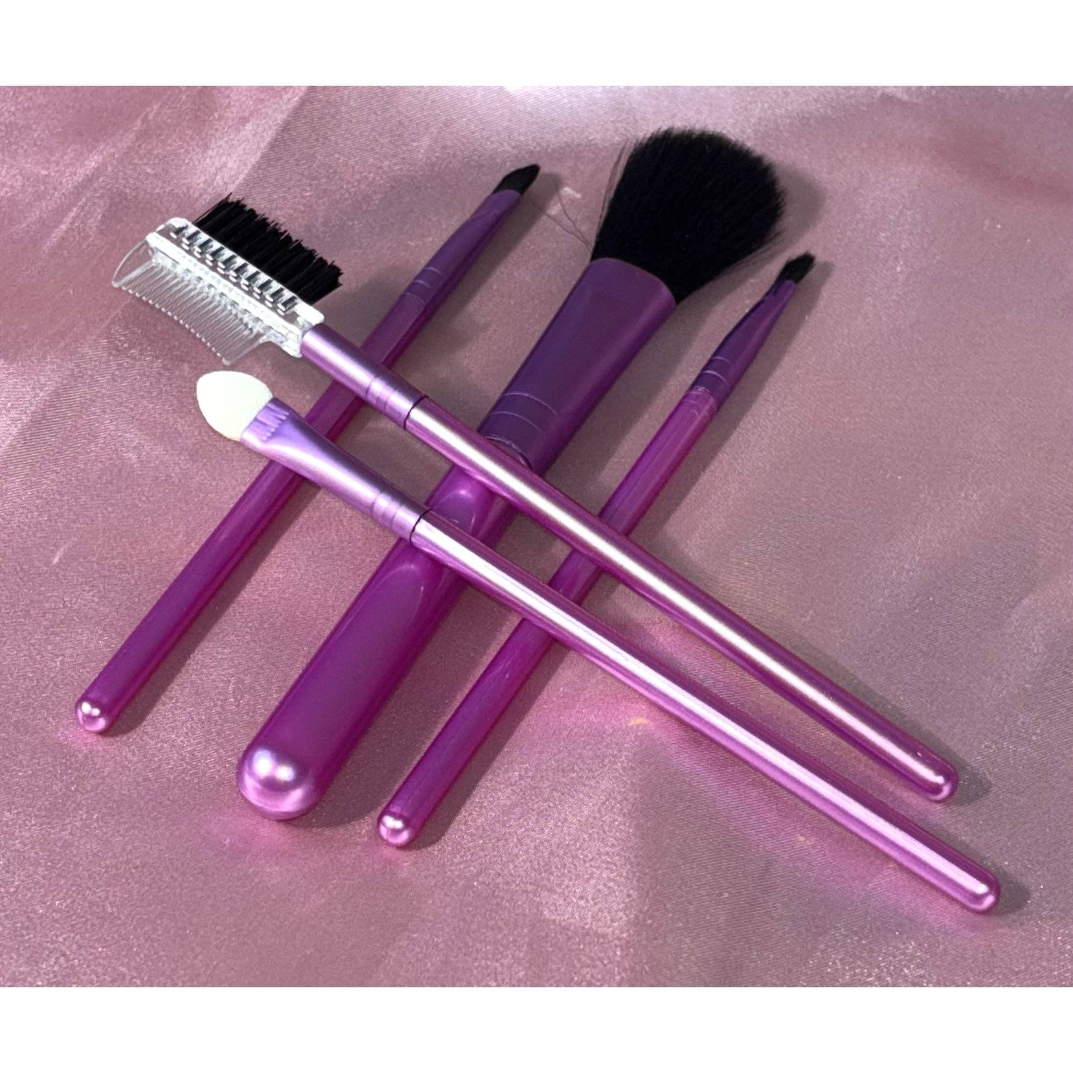 Efon International Corp. - Wholesale Makeup Brush Set - Makeup Brush - 5 Piece Essential Face & Eye Makeup Brush Set6