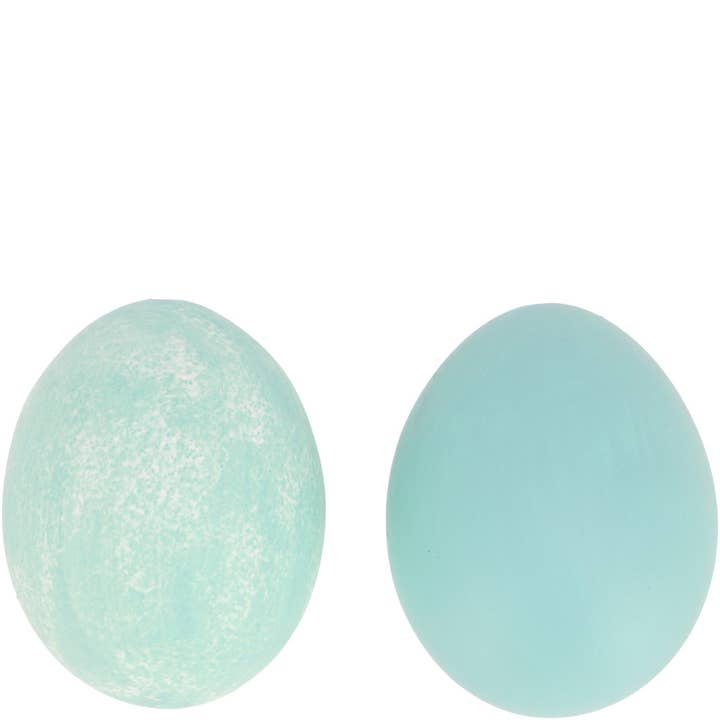 Uovo di gallina opaco naturale, 2 colori, H6cm, Euka Matt per la vendita all'ingrosso da parte di Vosteen