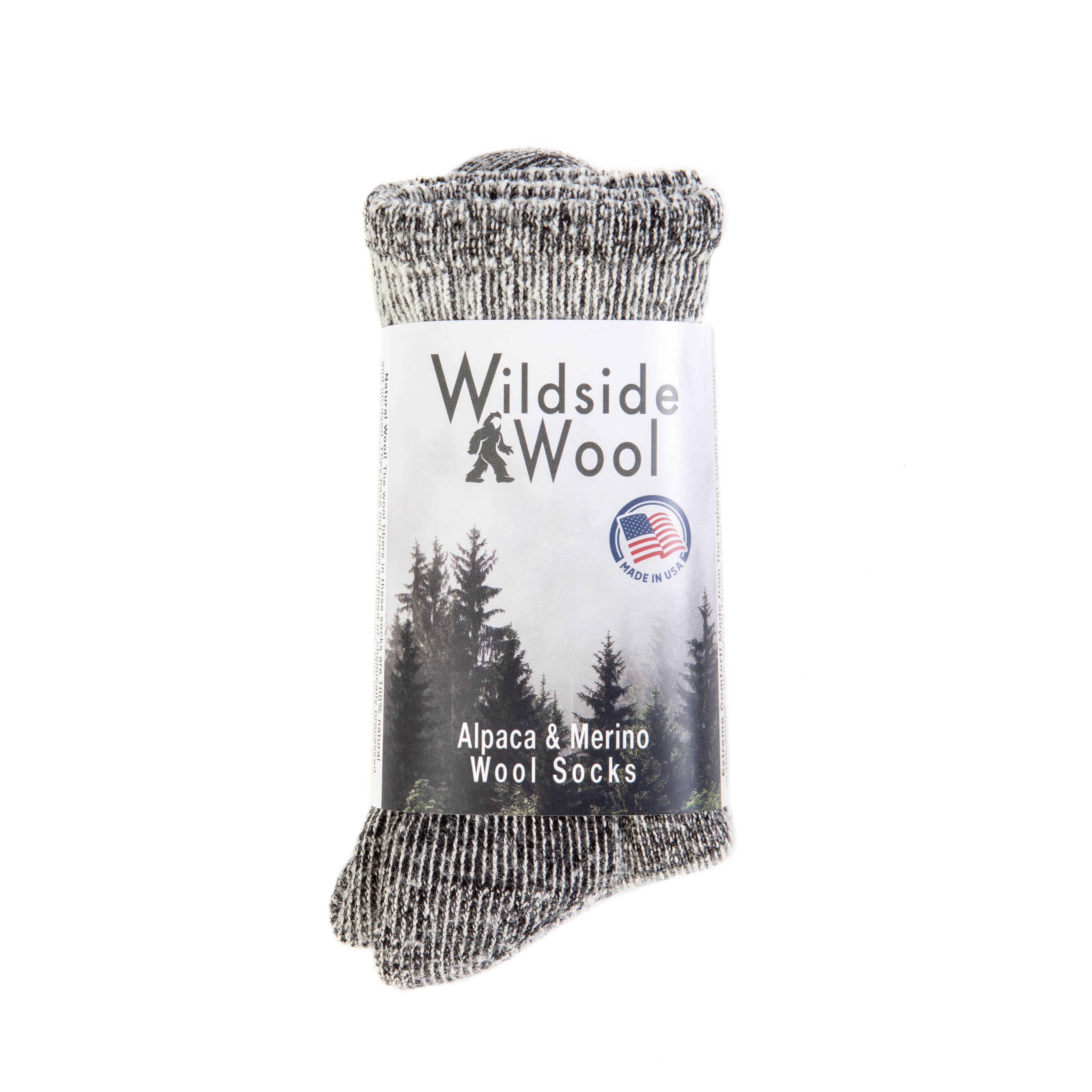 Desert Breeze Distributing - Wholesale Socks - Unisex - Alpaca & Merino Wool Hiking Socks, Crew Height - Timberline3
