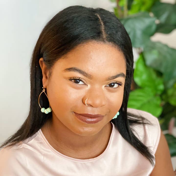 Ellison+Young - Wholesale Dangle Earrings - Candy Beads Dangle Earrings
