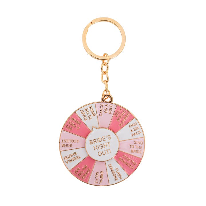 Lejr Bachelorette Nøglering Spinner Spil for engroshandel hos Jollity & Co. + Daydream Society