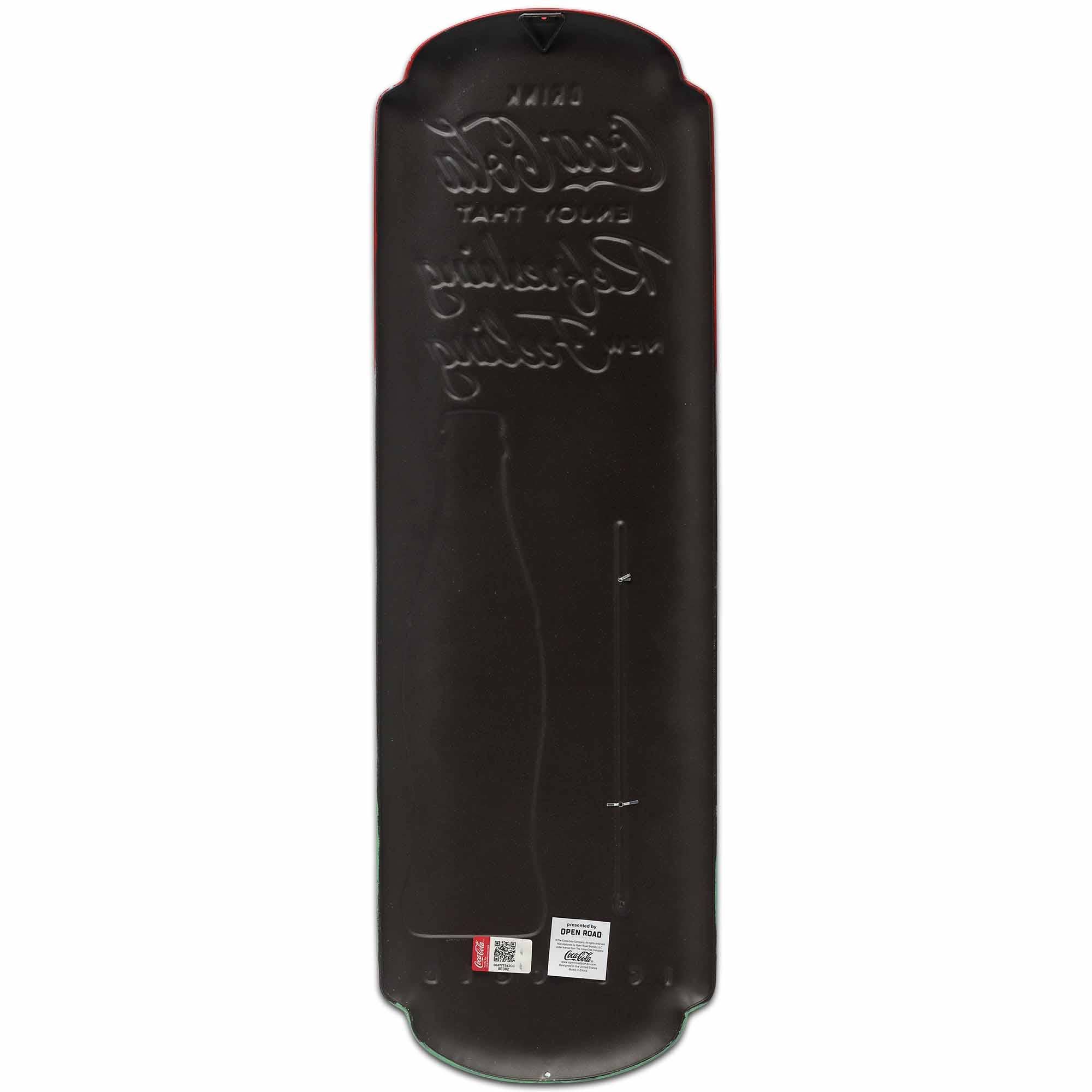 Open Road Brands, LLC - Wholesale Thermometer - Coca-Cola Refreshing New Feeling Wall Thermometer2
