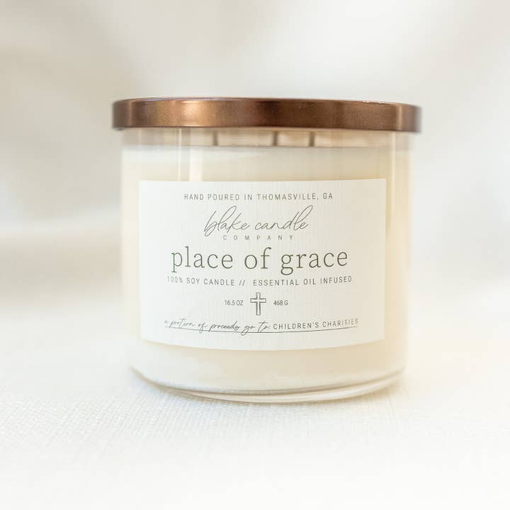 Blake Candle Company - Vente Bougie en bocal - Place de Grace