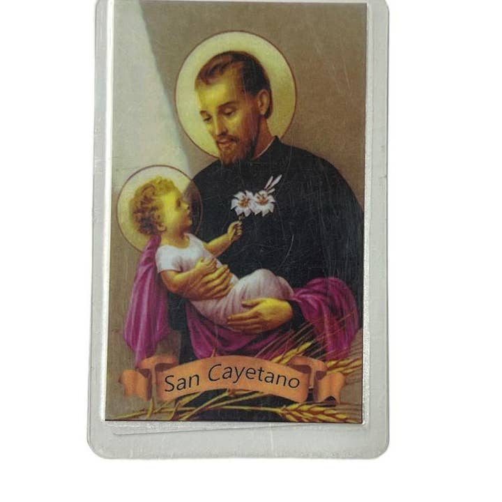 SAN JUDITAS RELIGIOUS ARTICLES – wholesale Religious card – SAN CAYETANO