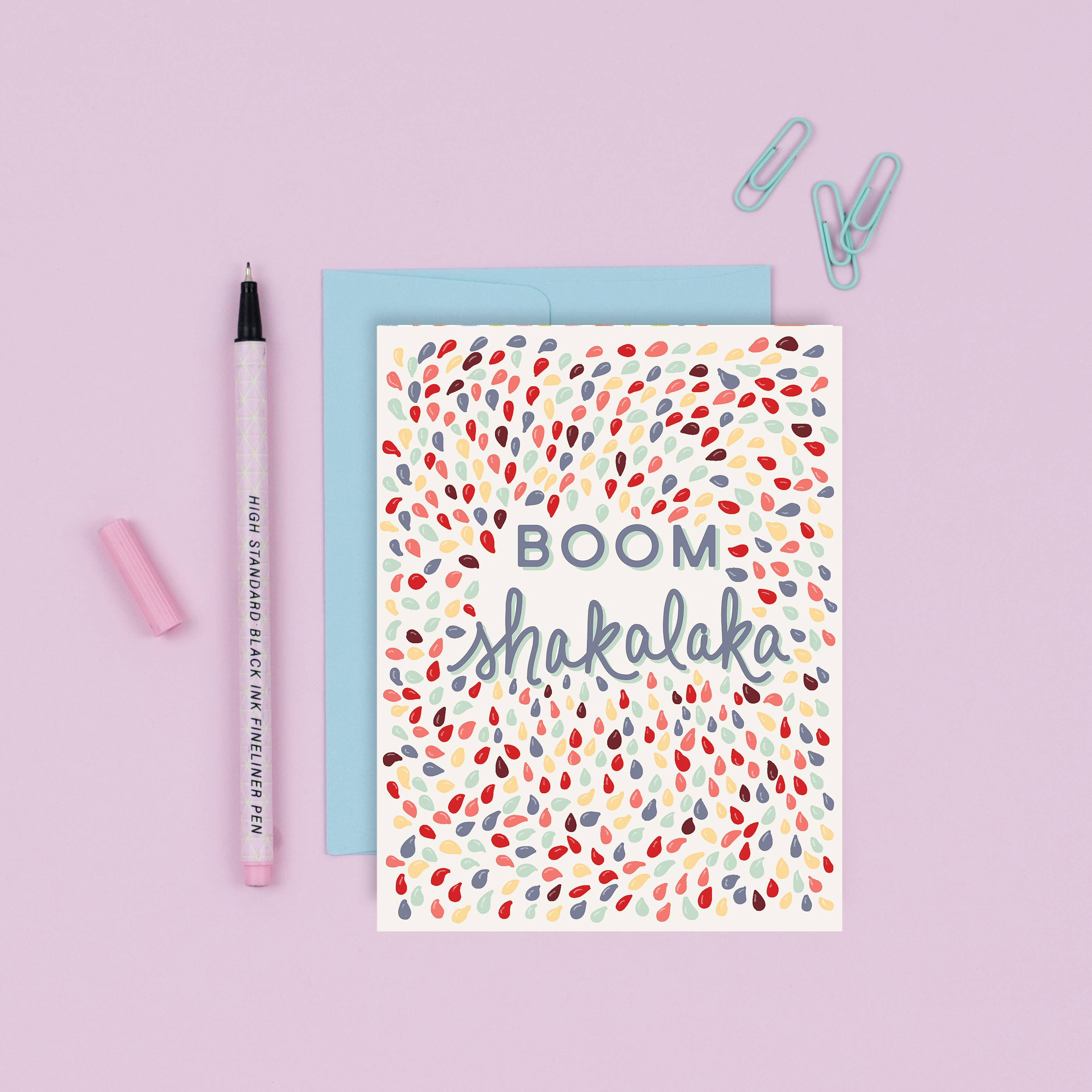 Slightly Stationery - Wholesale Congratulations Card - Boom Shakalaka | Congratulations Encouragement Greeting Card1
