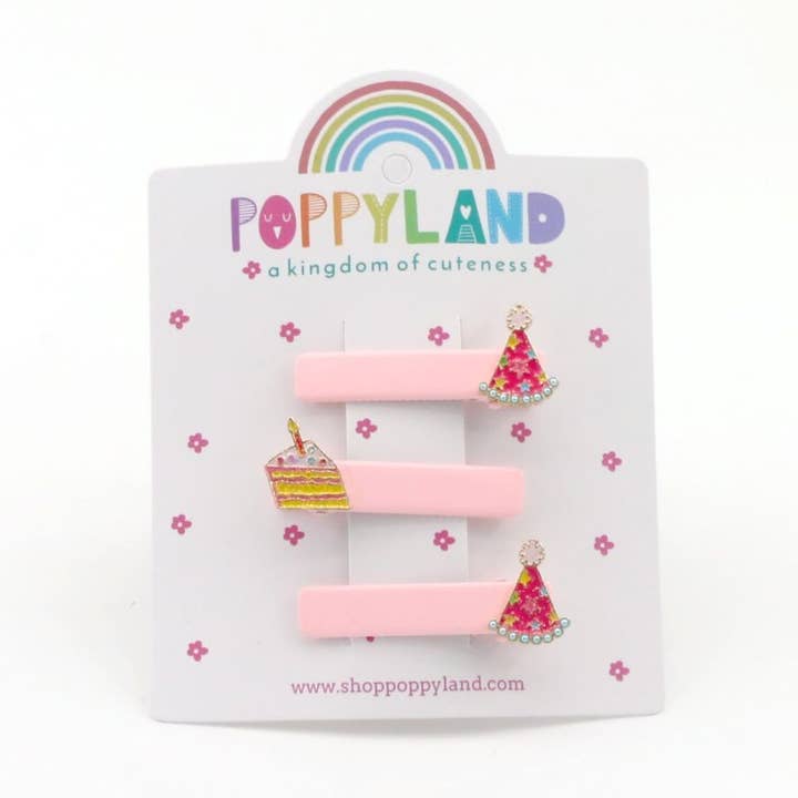 Birthday Hair Pins for wholesale by Poppyland