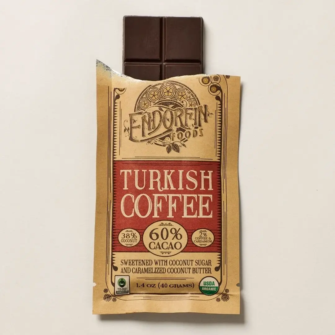 Endorfin Foods - Wholesale Chocolate Bar - Turkish Coffee • Dark Chocolate Bar • 60% Cacao4