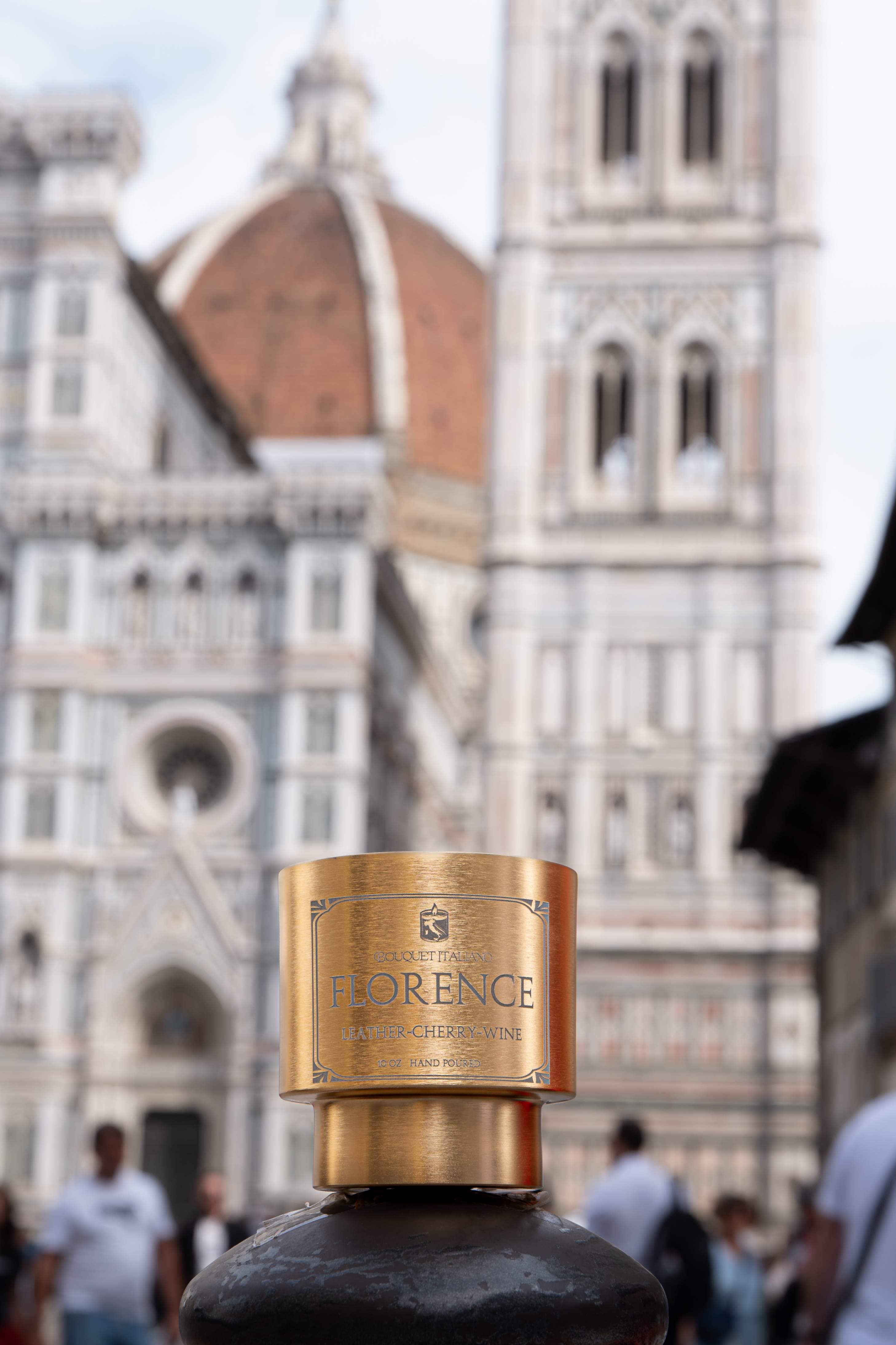 BouquetItaliano – Vela em jarro/copo por atacado – Vela de Luxo Florence Couro Cereja Merlot4