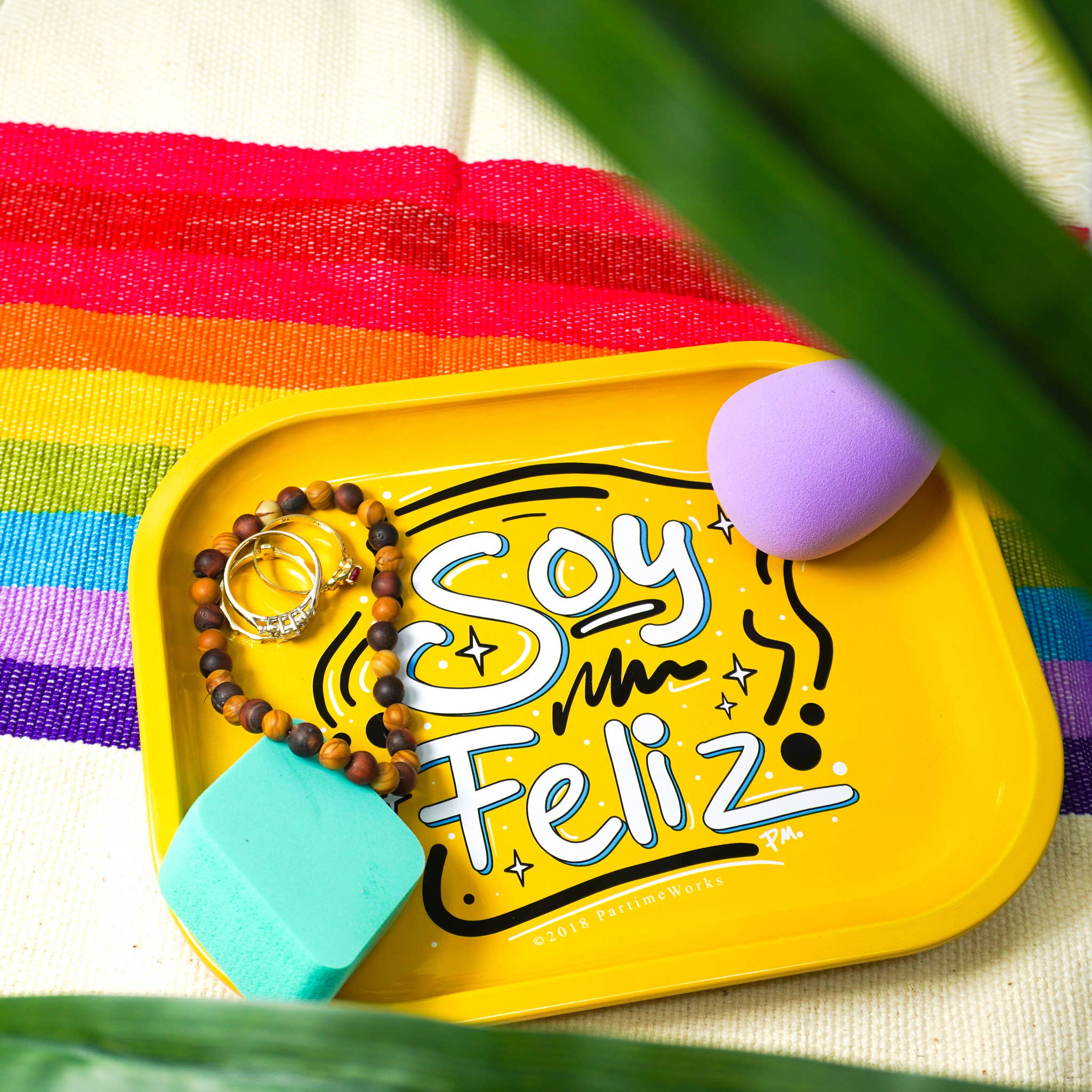 PARTIMEWORKS - Wholesale Decorative Tray - Soy Feliz Novelty Tray4