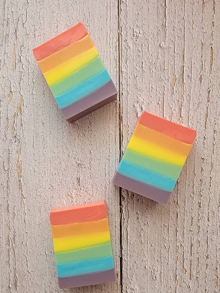 Love Parade Soap for wholesale by Inspire Me Beauty