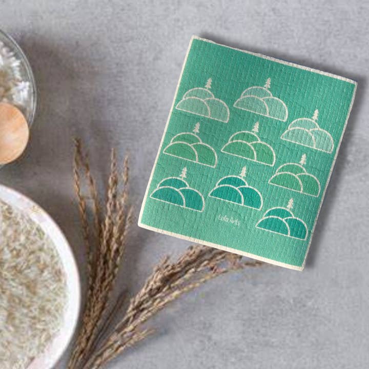 Lola Arts - Wholesale Dishcloth - "Eco friendly swedish dish cloths8
