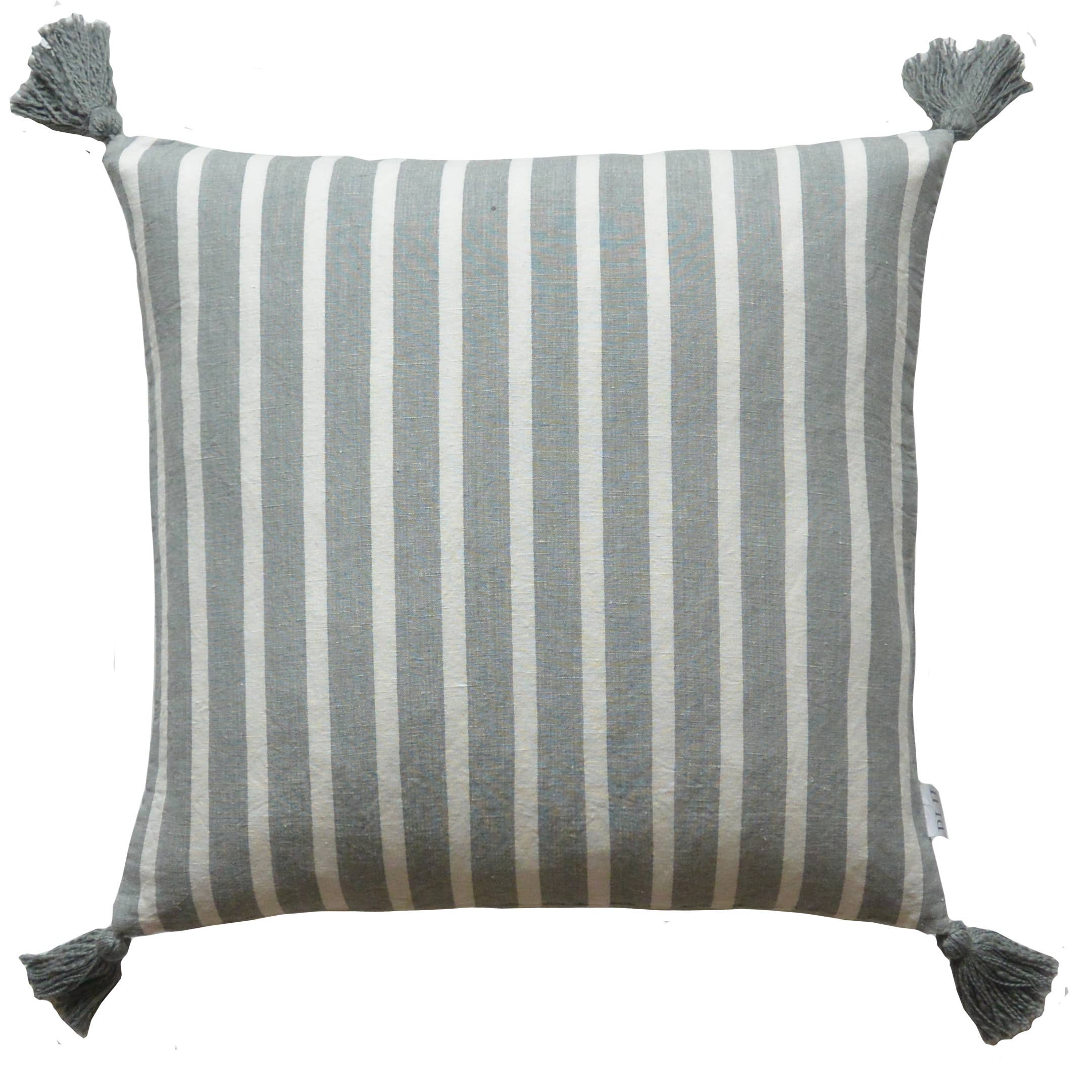 Porter Lane Home - Wholesale Throw Pillow Cover - Stripe Tassel Pillow Cover2