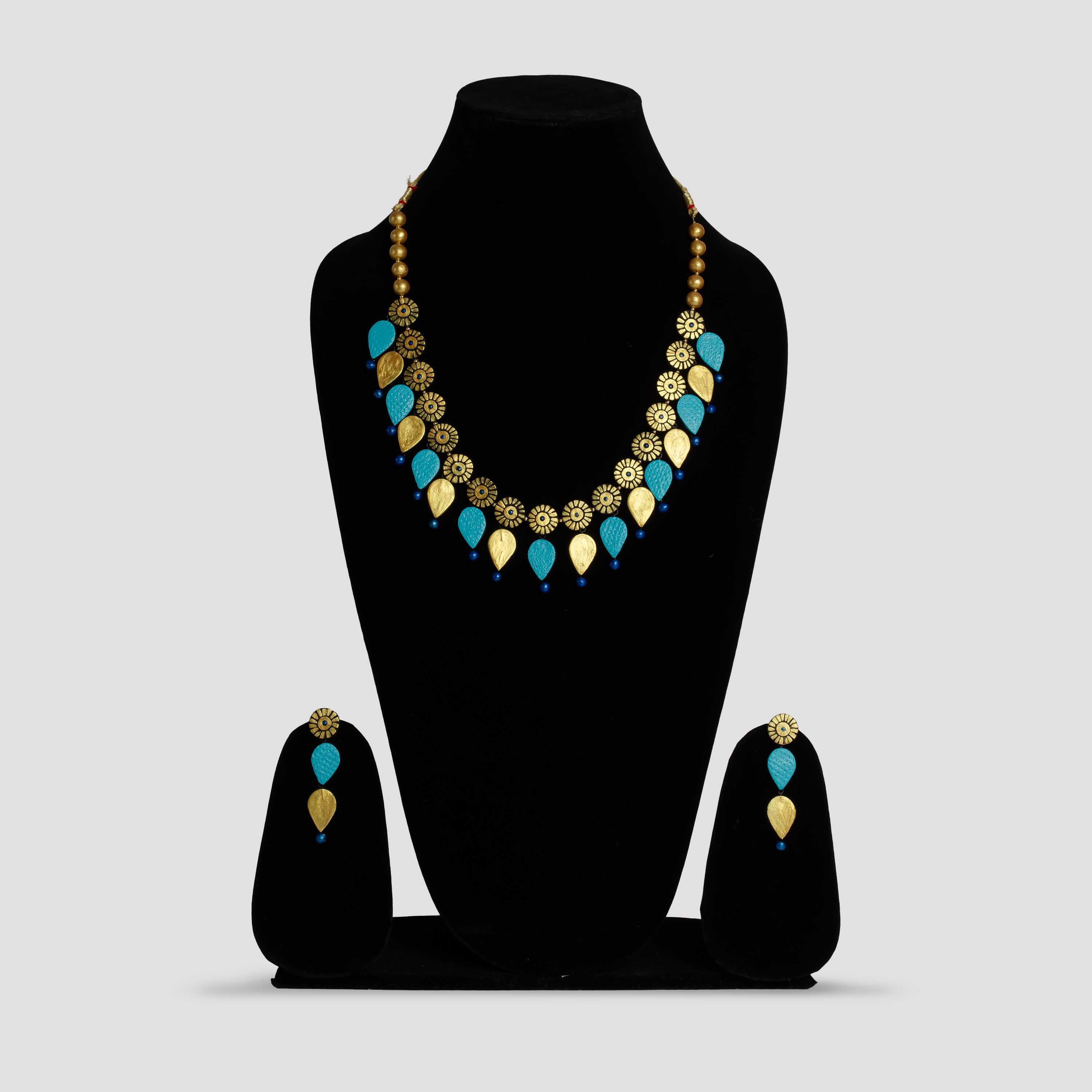 House of Kraft - Wholesale Jewelry Set - Water Droplet Jewelry Set | Clay Jewelry | Purple Jewelry20