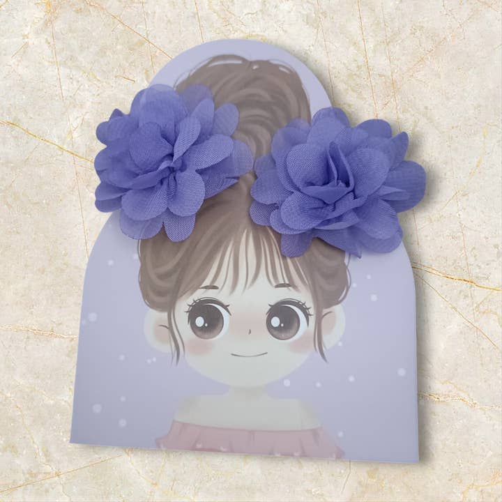 Kids4trendy - Wholesale Hair accessories set – kids - Flower girl hair clip set for children11