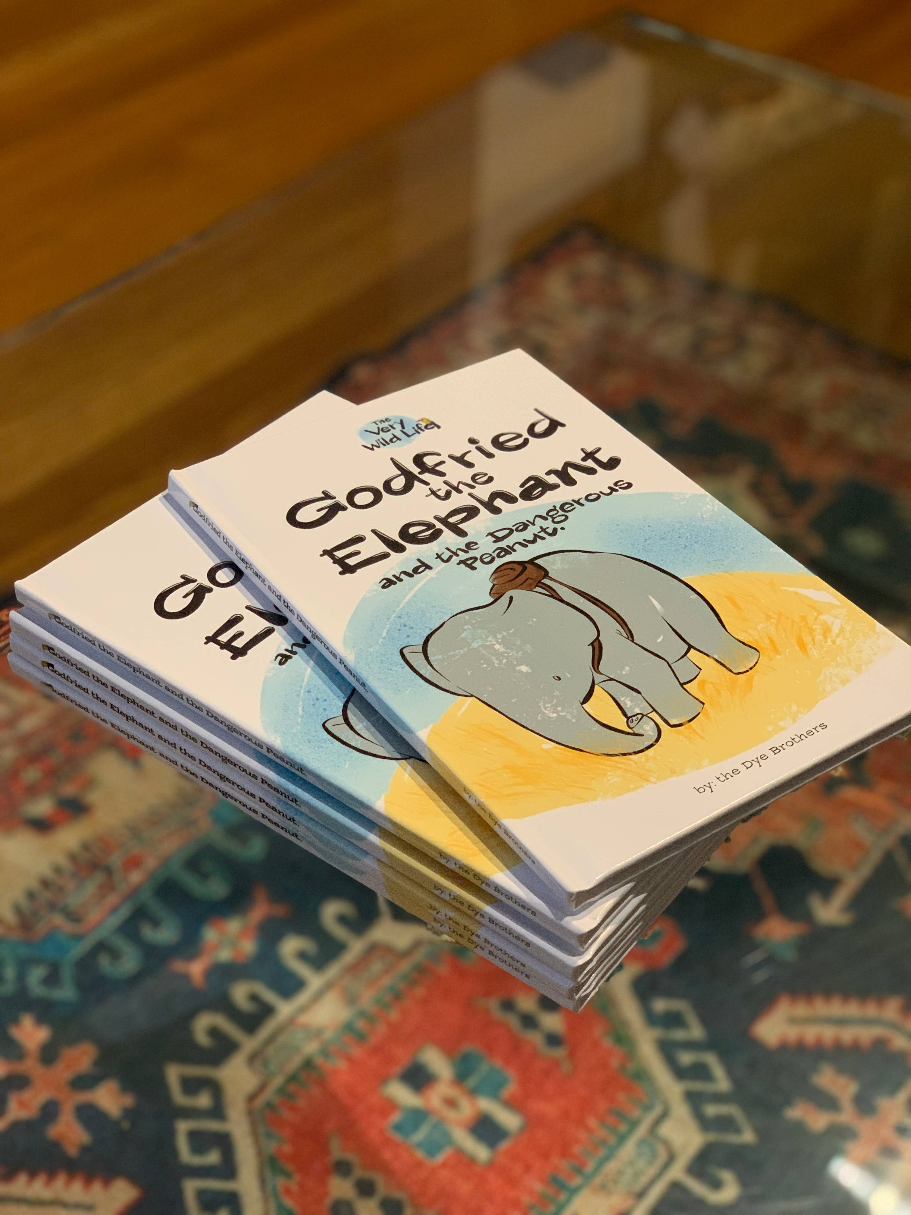 Dye Brothers – wholesale Pre-school book (3–5) – Godfried the Elephant and the Dangerous Peanut2
