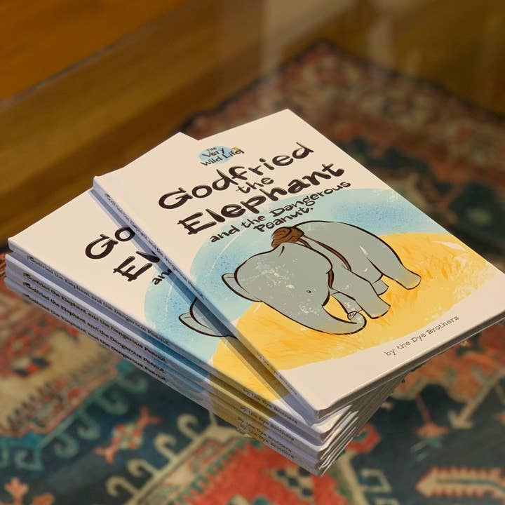 Dye Brothers – wholesale Pre-school book (3–5) – Godfried the Elephant and the Dangerous Peanut2
