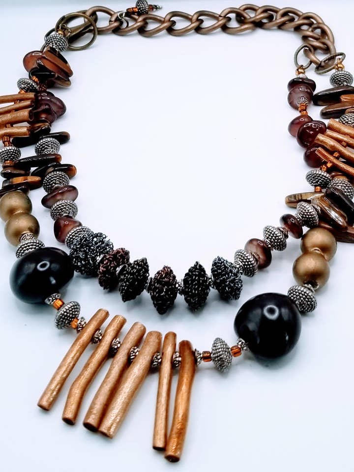 Collana, bracciale, orecchini bohémien per la vendita all'ingrosso da parte di Handcrafted Jewelry By Teri C