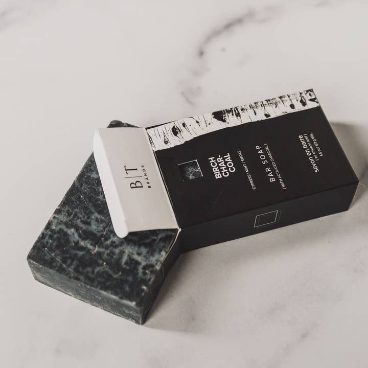 Broken Top Brands - Wholesale Bar Soap - Men's - Birch Charcoal Bar Soap1