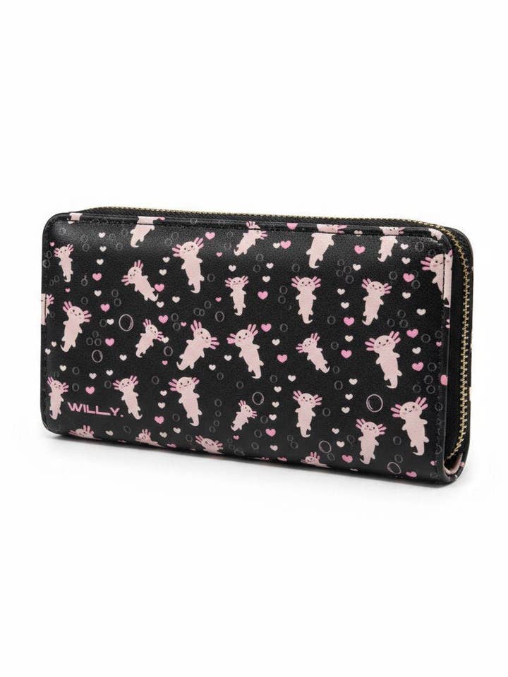 CARTEIRA AXOLOTL por atacado de Willy be Smart