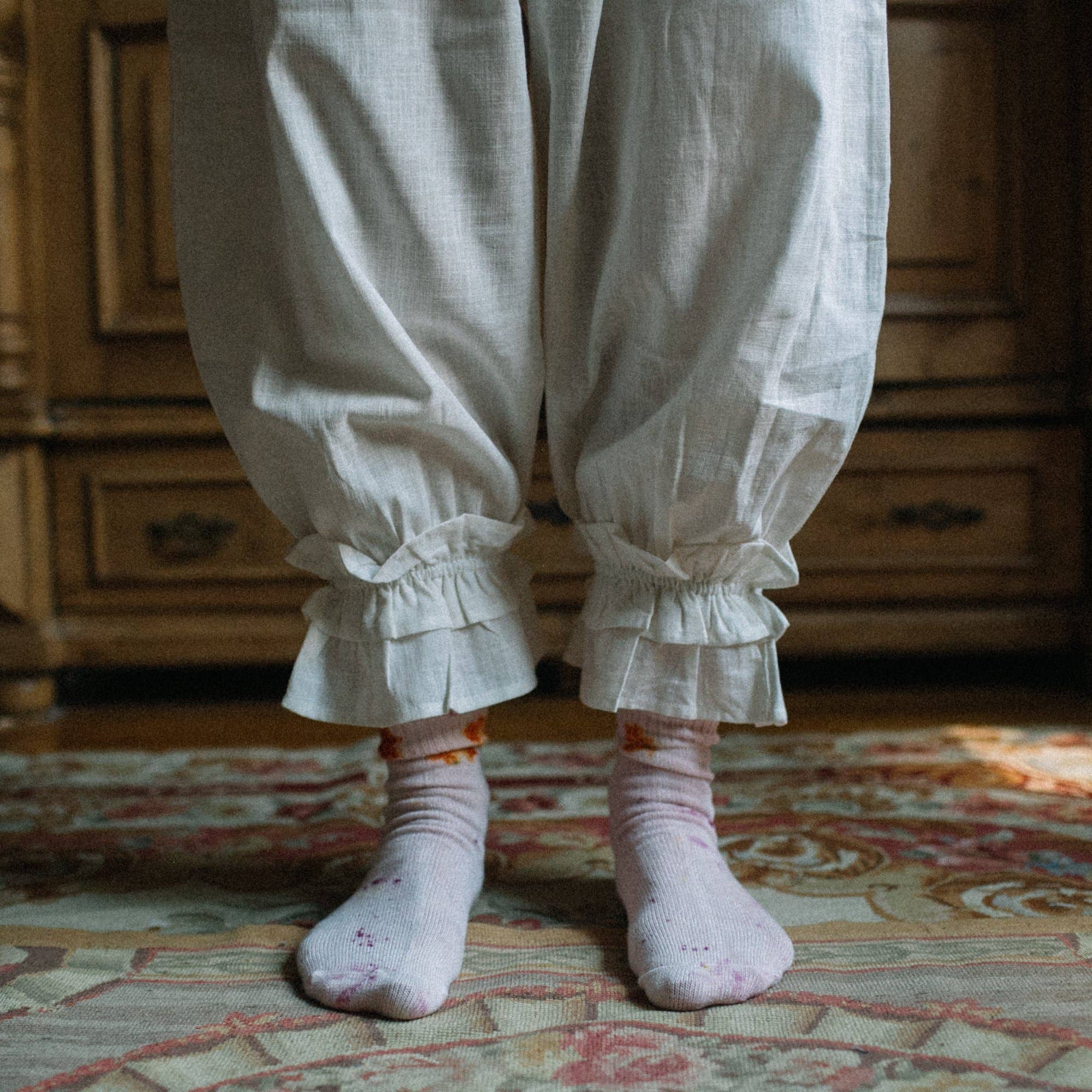 Skippy Cotton - Wholesale Pants - Women's - The Dove Bloomer, 100% cotton pants, draw string trousers5