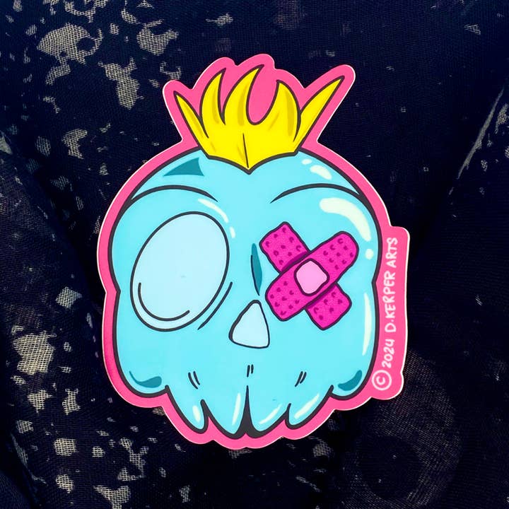 D. Kerper Arts - Wholesale Sticker - Sticker - Punk Head1