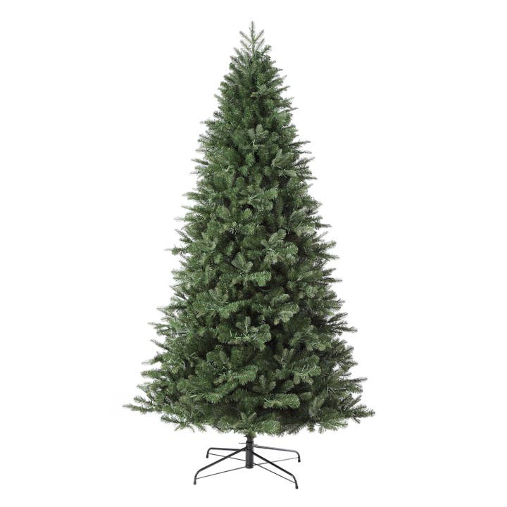Sapin de Noël prééclairé en sapin Greenbriar de 7,5 pieds pour la vente par Haute Decor