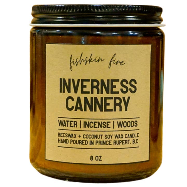 Fishskin Fire - Wholesale Jar/filled candle - Inverness Cannery
