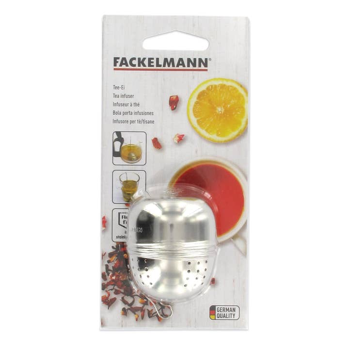 Fackelmann - Wholesale Tea Strainer/Infuser - Fackelmann stainless steel oval tea infuser