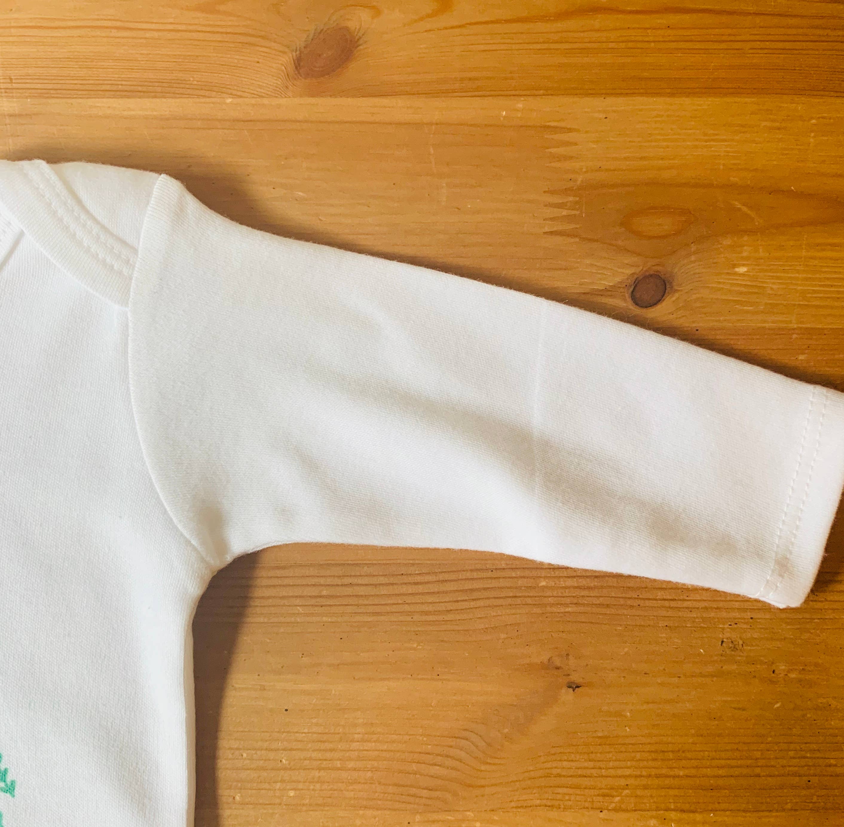 Shakes + Speares - Wholesale Bodysuit (Non-Footed) - Baby - Baby LS White Bodysuit - 1st Christmas7