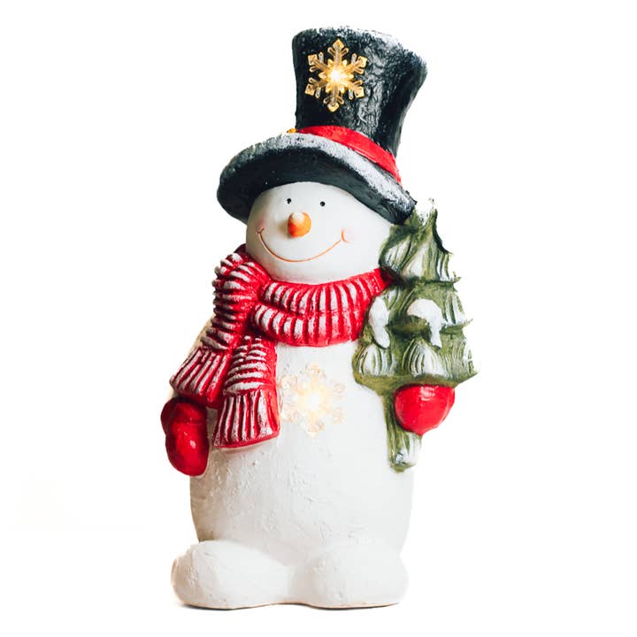 A Cheerful Giver - Wholesale Christmas Decoration - Glowing Frosty Tree with LED Lights — Christmas, Holiday Decorations