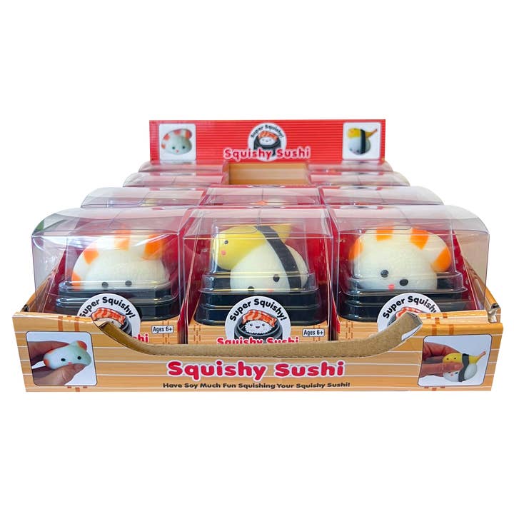 Zorbitz Squishy Sushi and other Purchase Wholesale sushi container. Free Returns & Net 60 Terms on Faire trending on Faire.