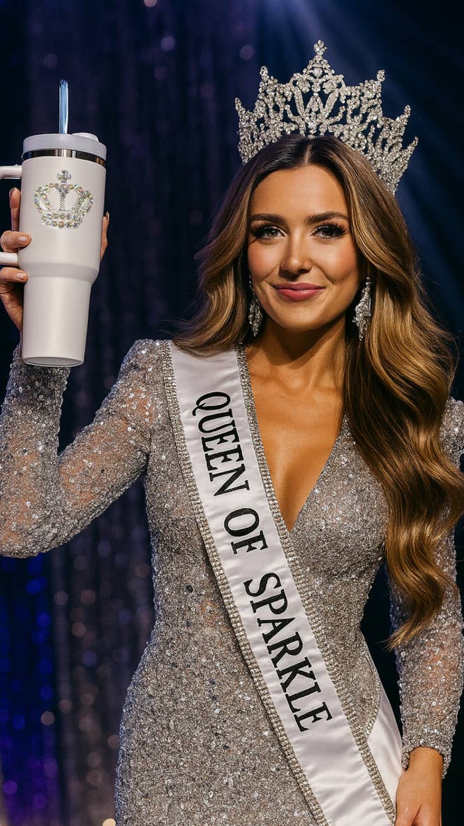 The Queens' Jewels® - Wholesale Insulated Mug/Tumbler - Crown Jeweled Tumbler3