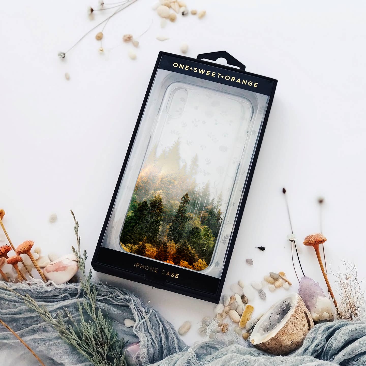 Onesweetorange - Vendita all'ingrosso Custodia per cellulare - Donna - Custodia per iPhone Fall Forest1