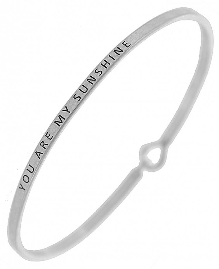 0011 PREMIERE – Engroshandel Armbånd – FR2075 DU ER MIN solskin_3mm inspireret armbånd6