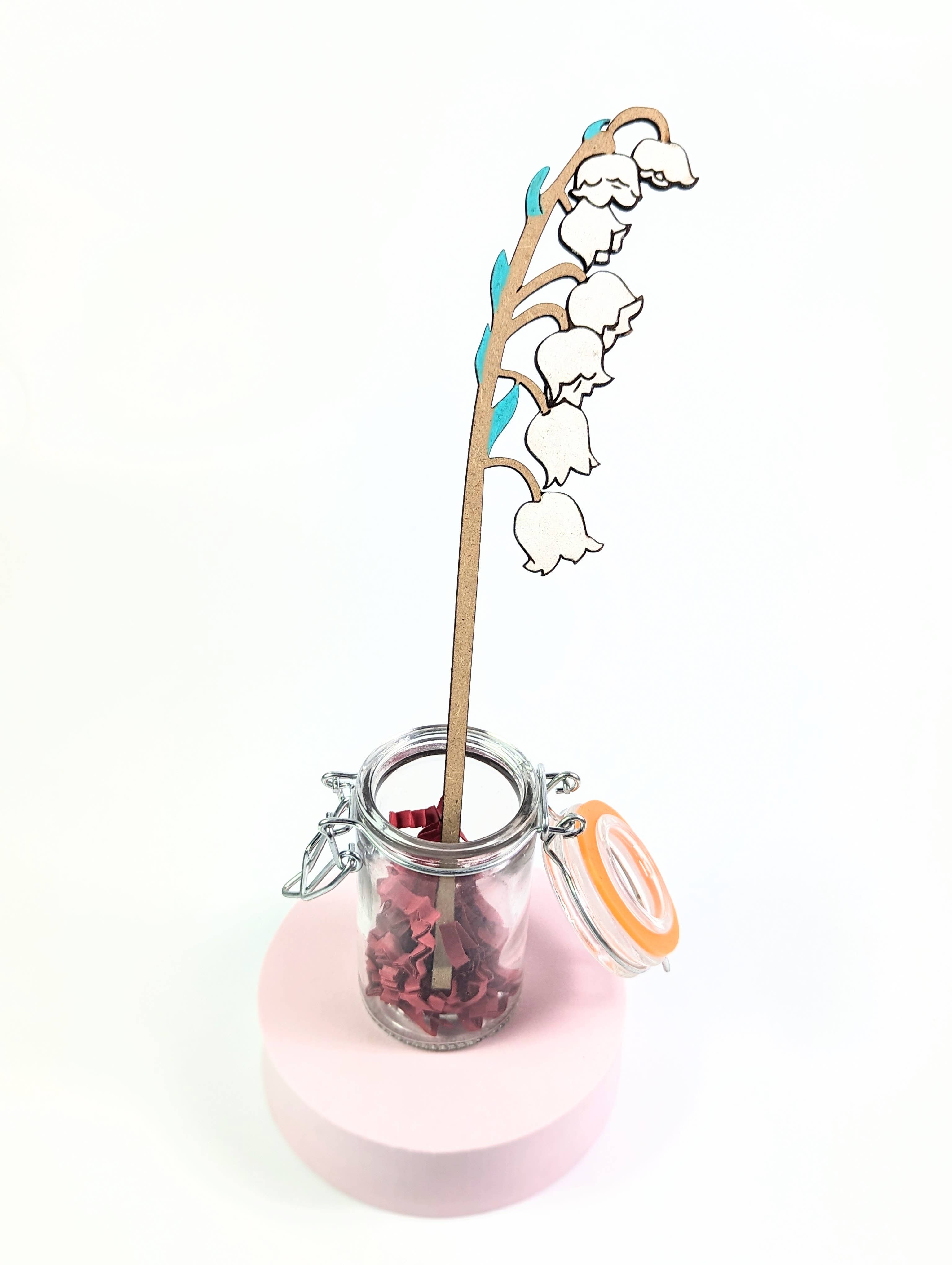 Chikai Shop – wholesale Artificial flowers – Hand-painted wooden flowers for home decor6