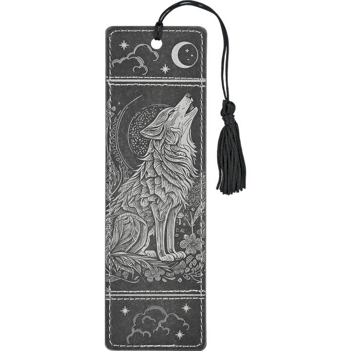Peter Pauper Press - Wholesale Bookmark - Wolf Artisan Bookmark