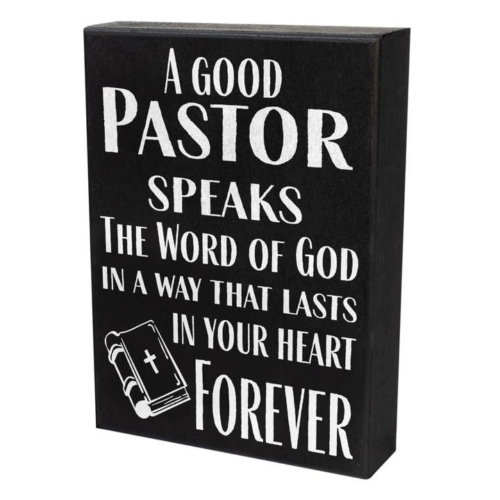 JennyGems - Wholesale Sign - Pastor Appreciation Gift, Gifts for Pastor, Wooden Sign7