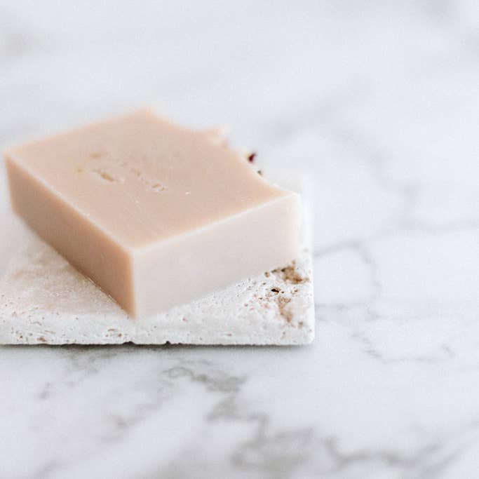 Chalke Valley Soaps - Wholesale Bath Soap Dish - Natural Limestone Tray for Soap or Candle5