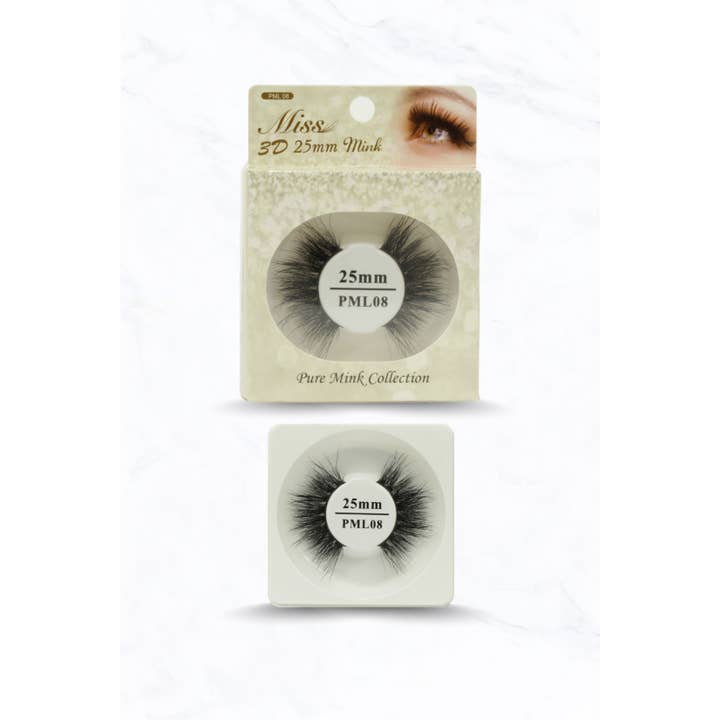 Suzie Q USA – Engroshandel Falske øjenvipper – Miss 3D 25 mm Mink PML 1-127